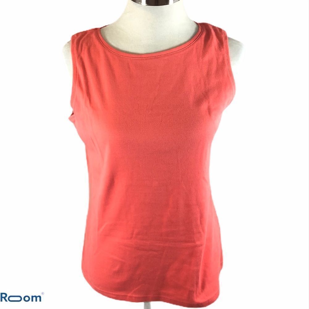 Coral Ladies Karen Scott Tank Top‎ Size Medium